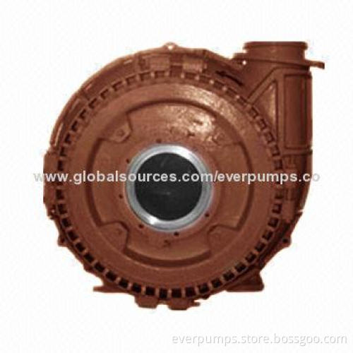 High-quantity gravel slurry dredge pump